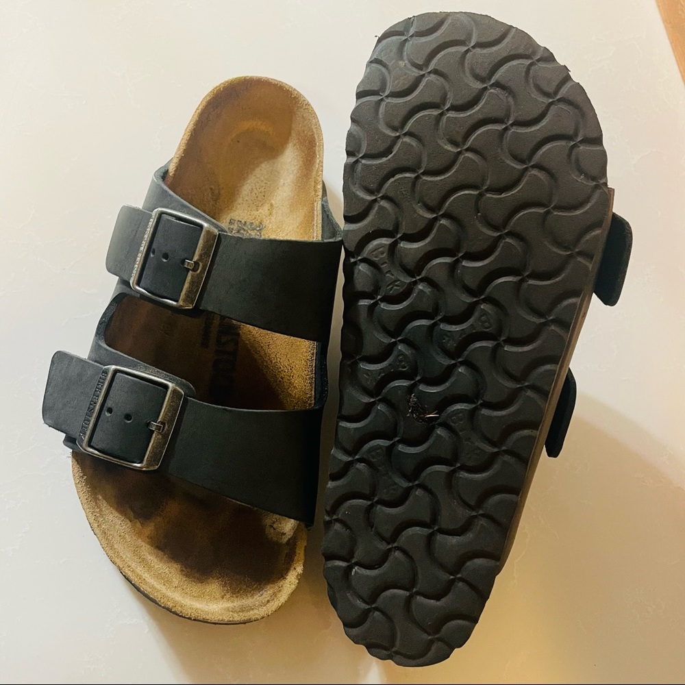 Birkenstock Arizona Birko-Flor Sandal Black Leather